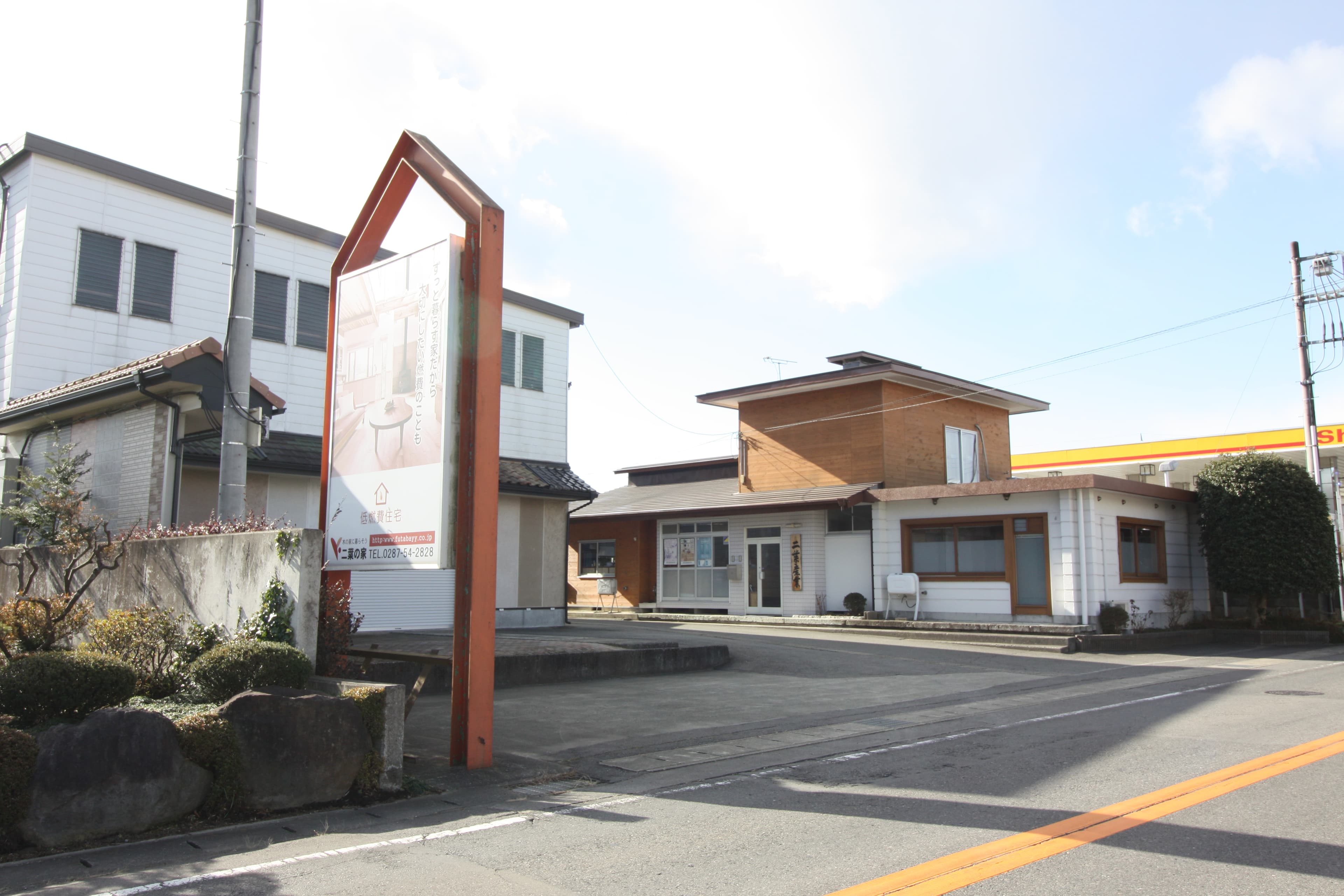 ショールーム内の展示物