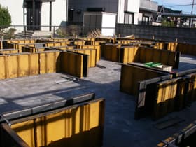 建て方の続きです。