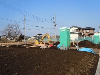 工事スタート！