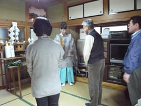 リフォーム工事のお清め祓いです。