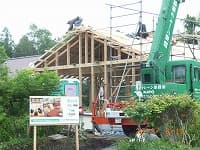 高根沢・Ｋ様邸　建て方