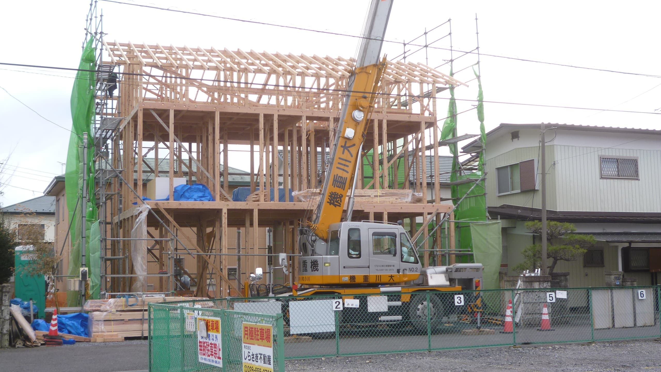 宇都宮市 S様邸 建方