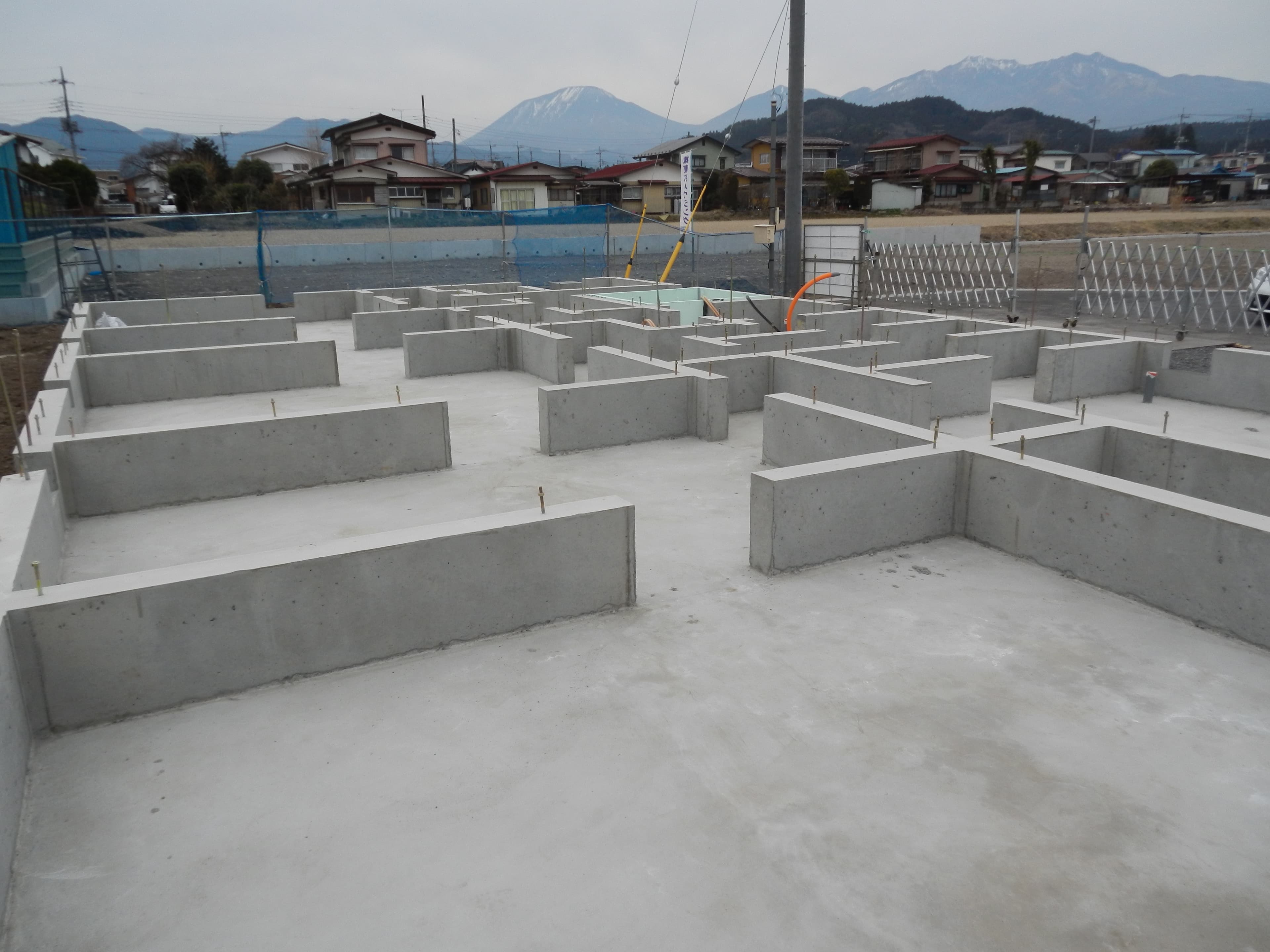 二葉の家　基礎の設計基準強度