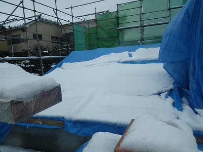 雪かき!