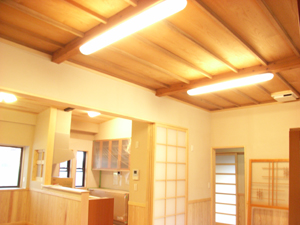 換気扇取付け壁