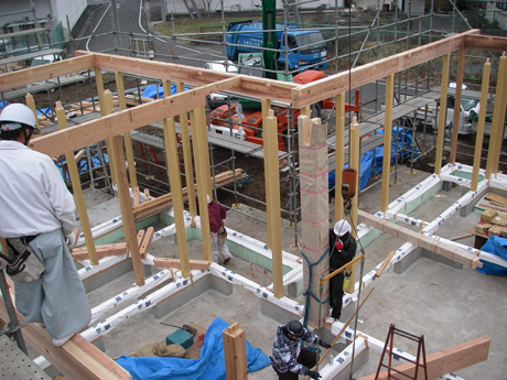 上から見た建て方