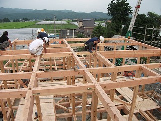 2階部からの眺め