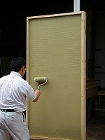 ローラーを使用