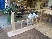 建具の組み立て