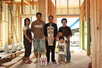 お施主様ご家族