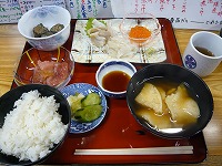 お刺身定食