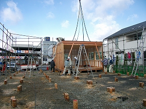 1058-郡山　建て方