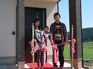 K様テープカット