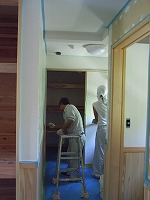 階段の吹き抜け